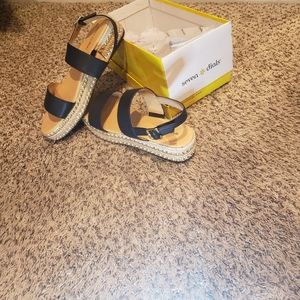 Seven dials sandals.